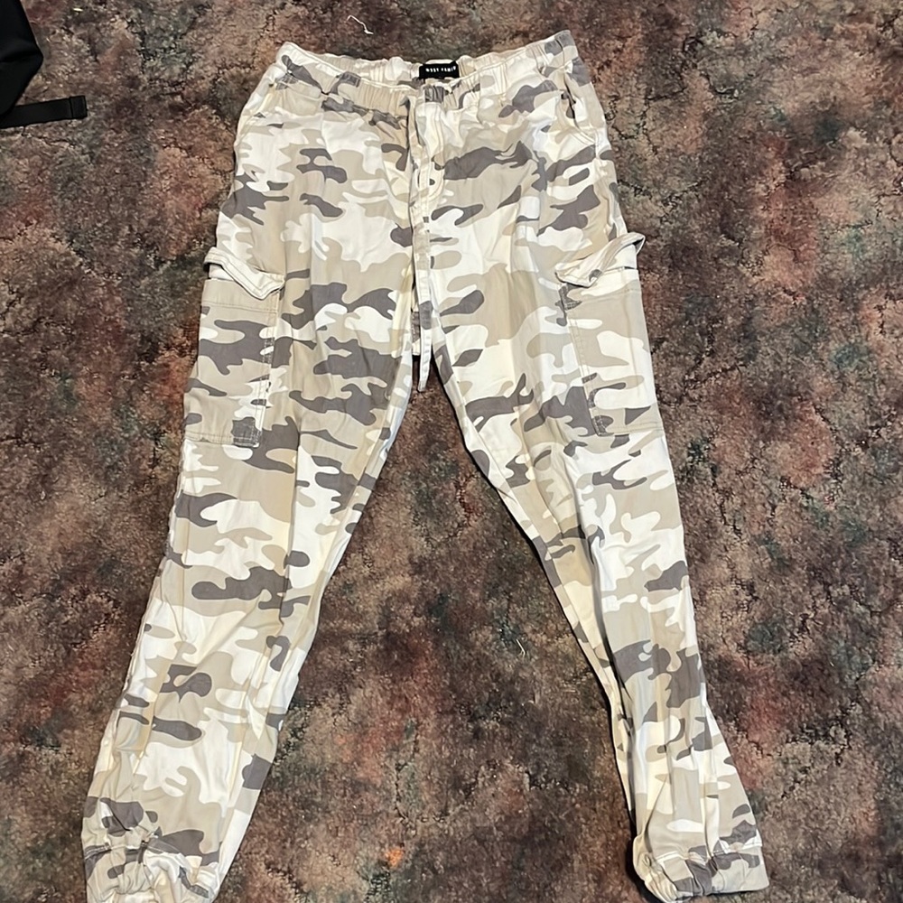 cargo camo pants
